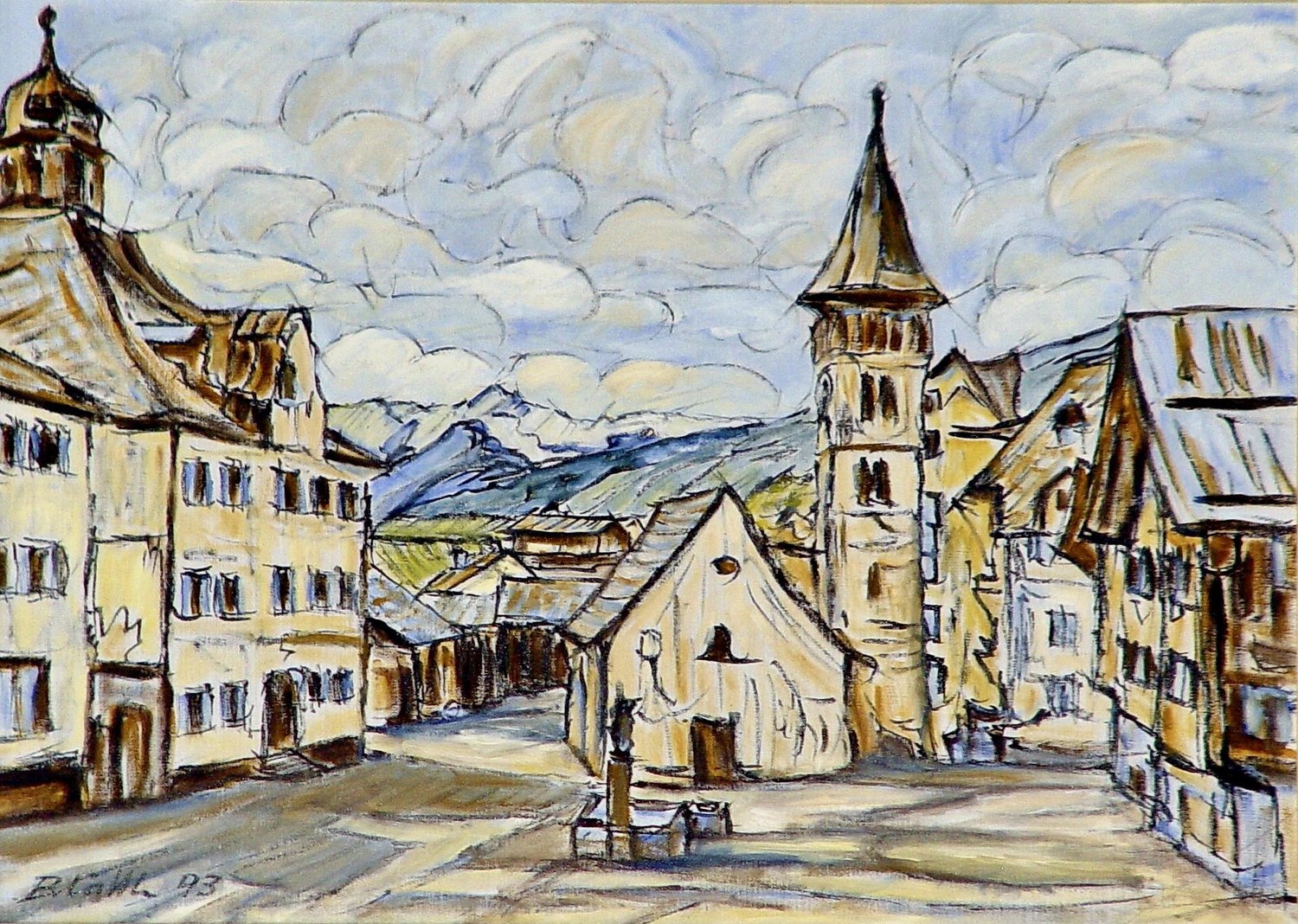 Dorfplatz Vella