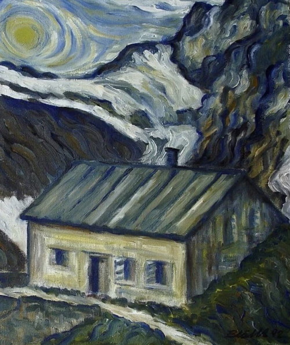 Hüfihütte im  Madranertal, Kanton Uri